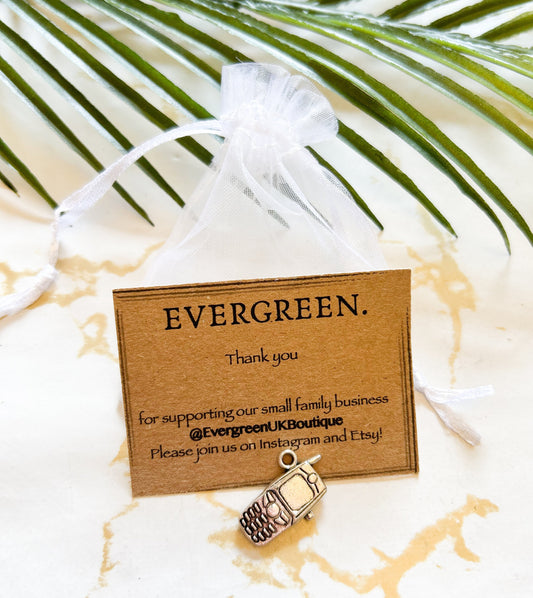 Wealth, Money, Success, Happiness Pendant / Charm - New Home, Promotion, Bonus, Luck, Keys, Dollars, Laptop, Career, New Job, Business