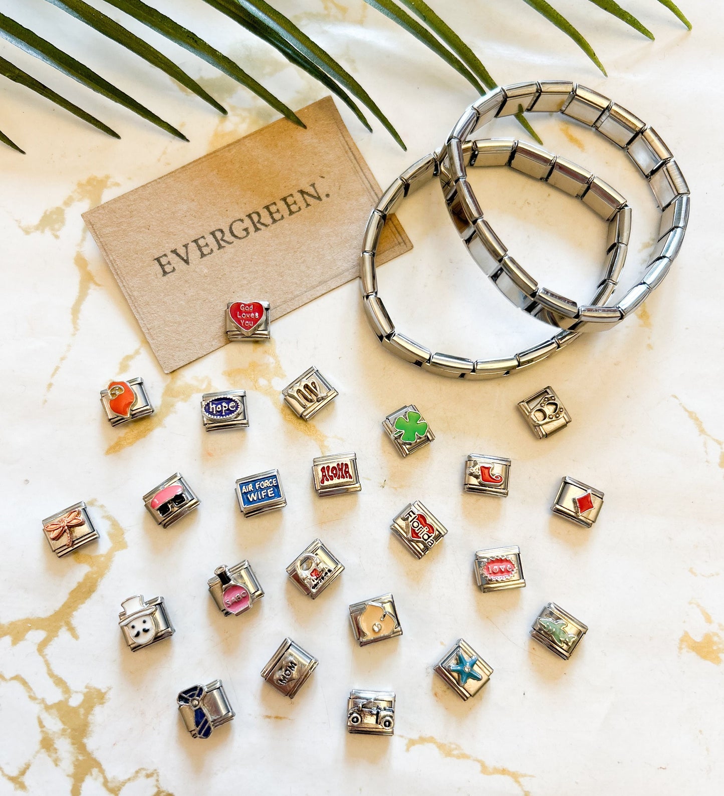 Italian Charm Bracelet & 9mm Charms - Wide Variety Available!