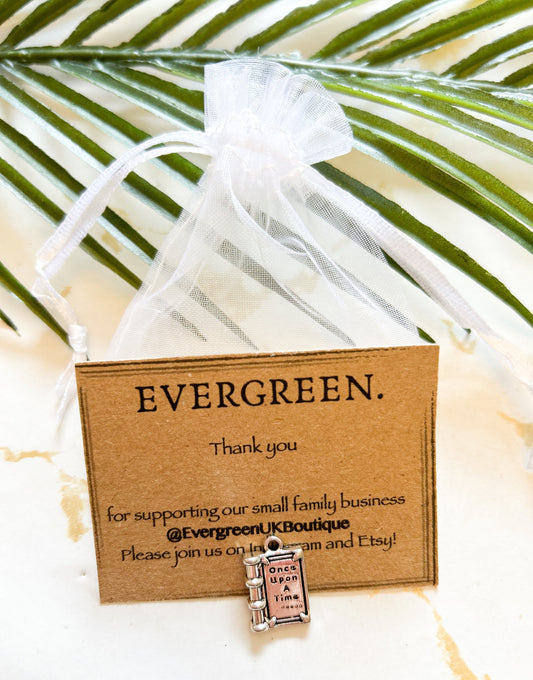 Once Upon A Time Storybook Pendant / Charm - Variety Of Chains Available!