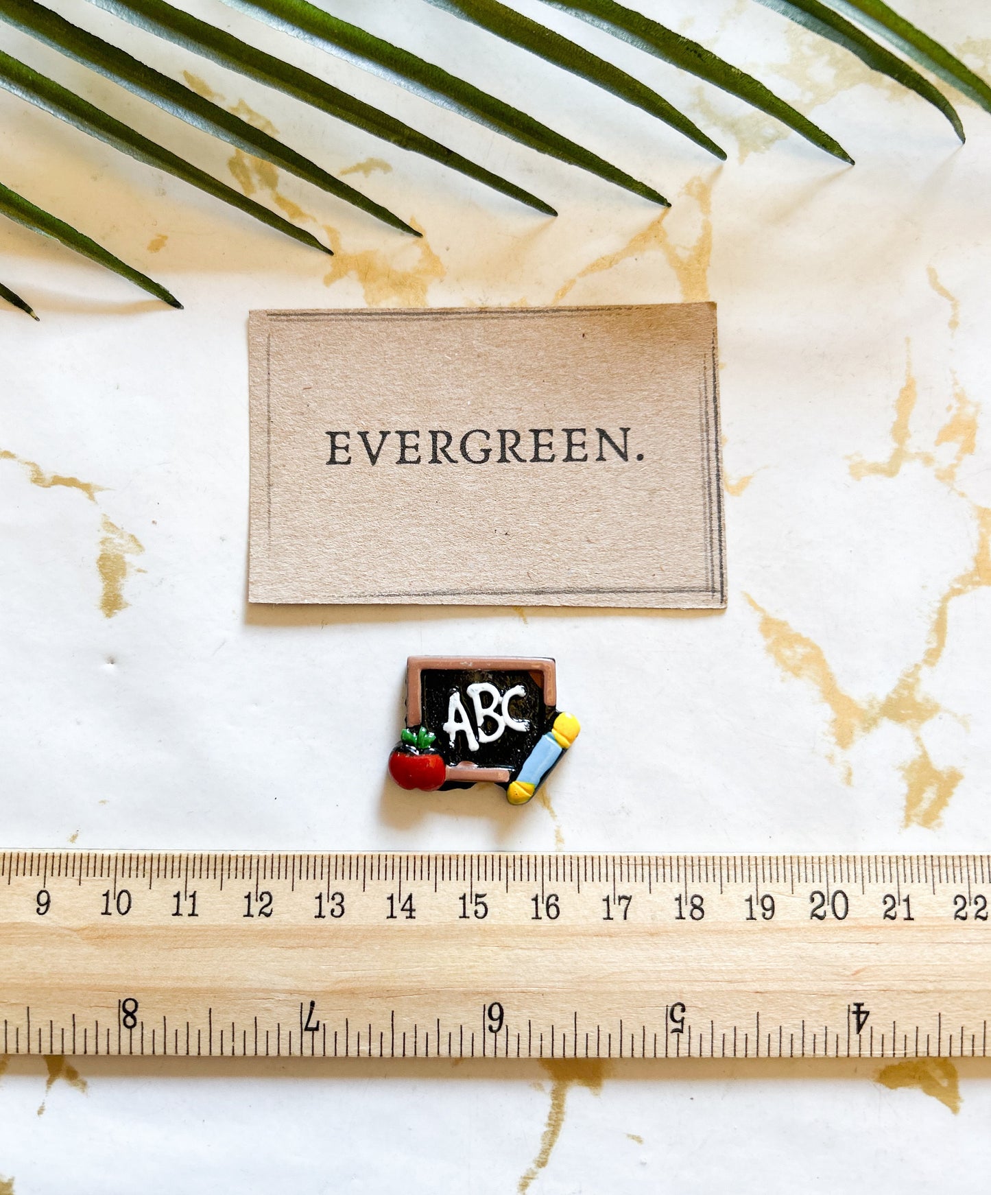 Resin Pendant / Charm ABC Blackboard / Apple / Pencil / Classroom - Teacher, Leavers, Graduation, School, Learning, Education, Student