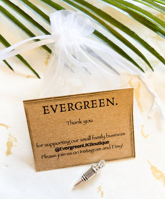 Doctor / Nurse / Ambulance / Hospital / Healthcare / Midwife / Student Pendant / C harm - Syringe, Heart, Heartbeat, Stethoscope, Jug, Mask