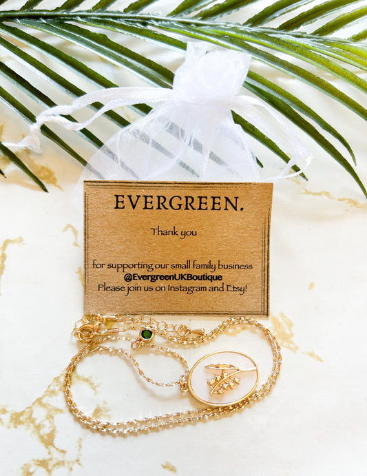 18K Gold Plated Floral Oval Pendant Necklace & Charm - Wide Variety Available!