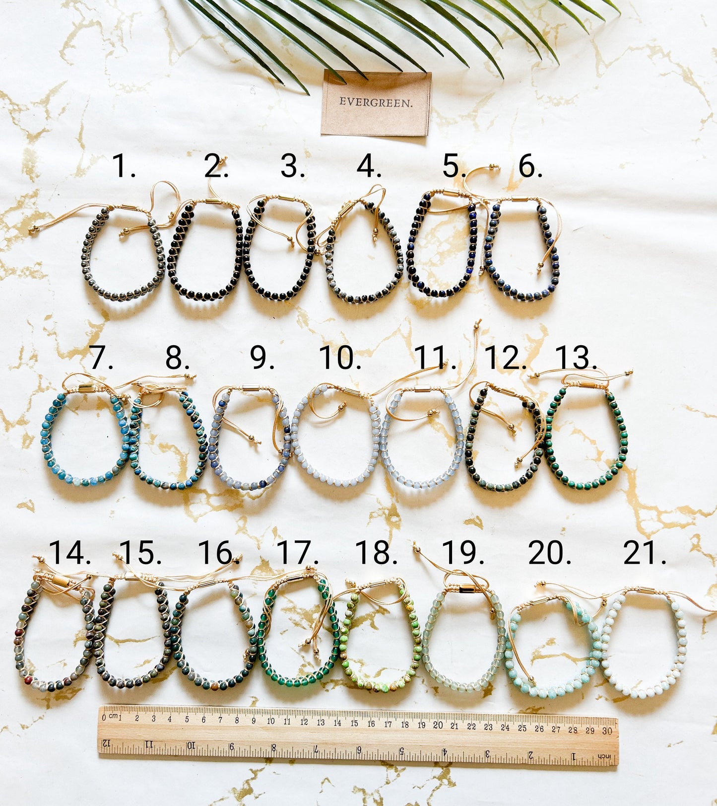 Crystal Beaded Double Layer Macrame Bracelet - Wide Variety Available!