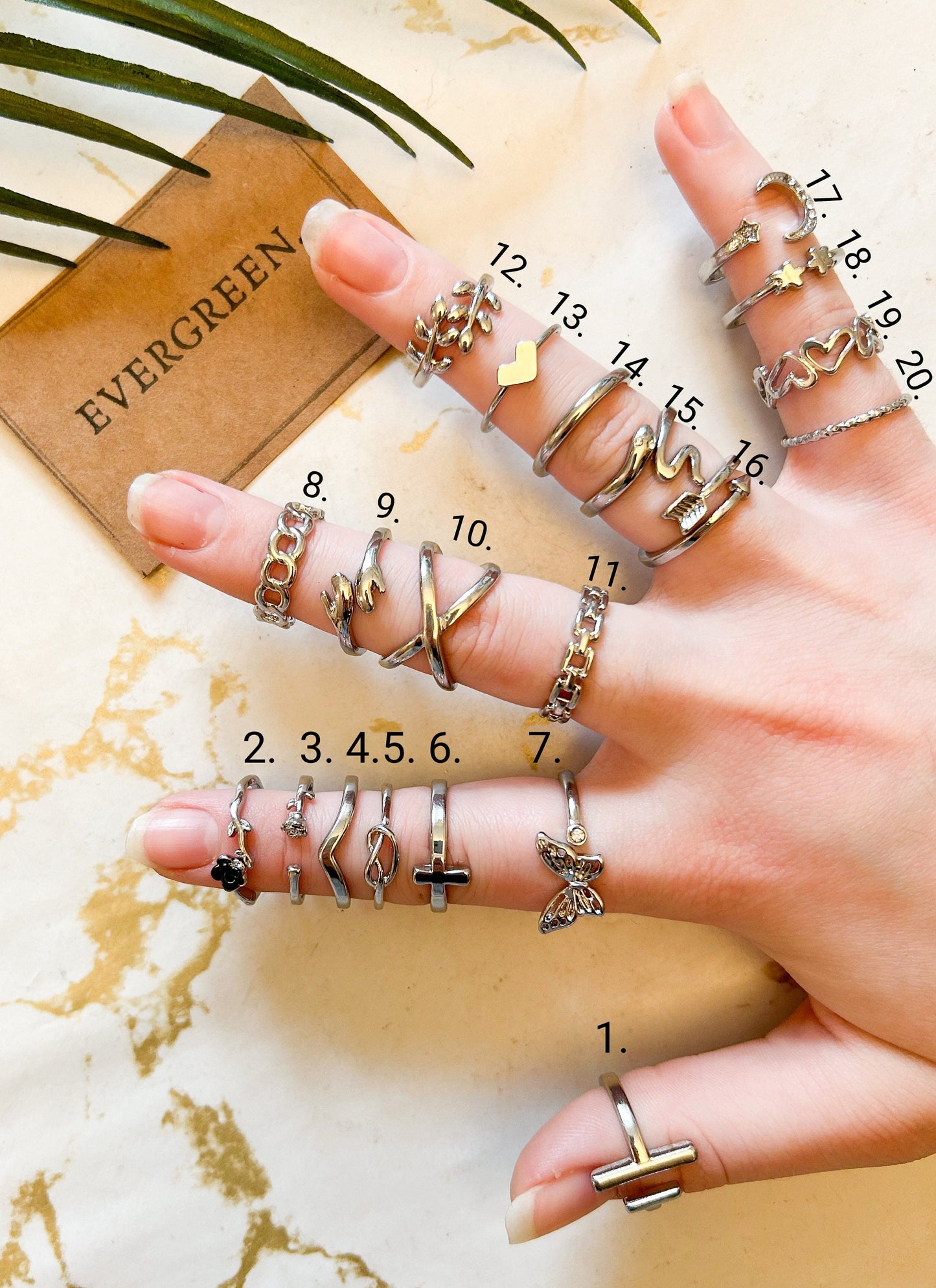 Silver Fashion Rings - Wide Variety Available!