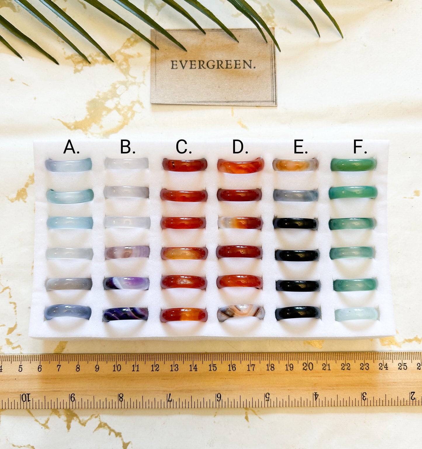 Crystal Band Rings - Wide Variety Available!