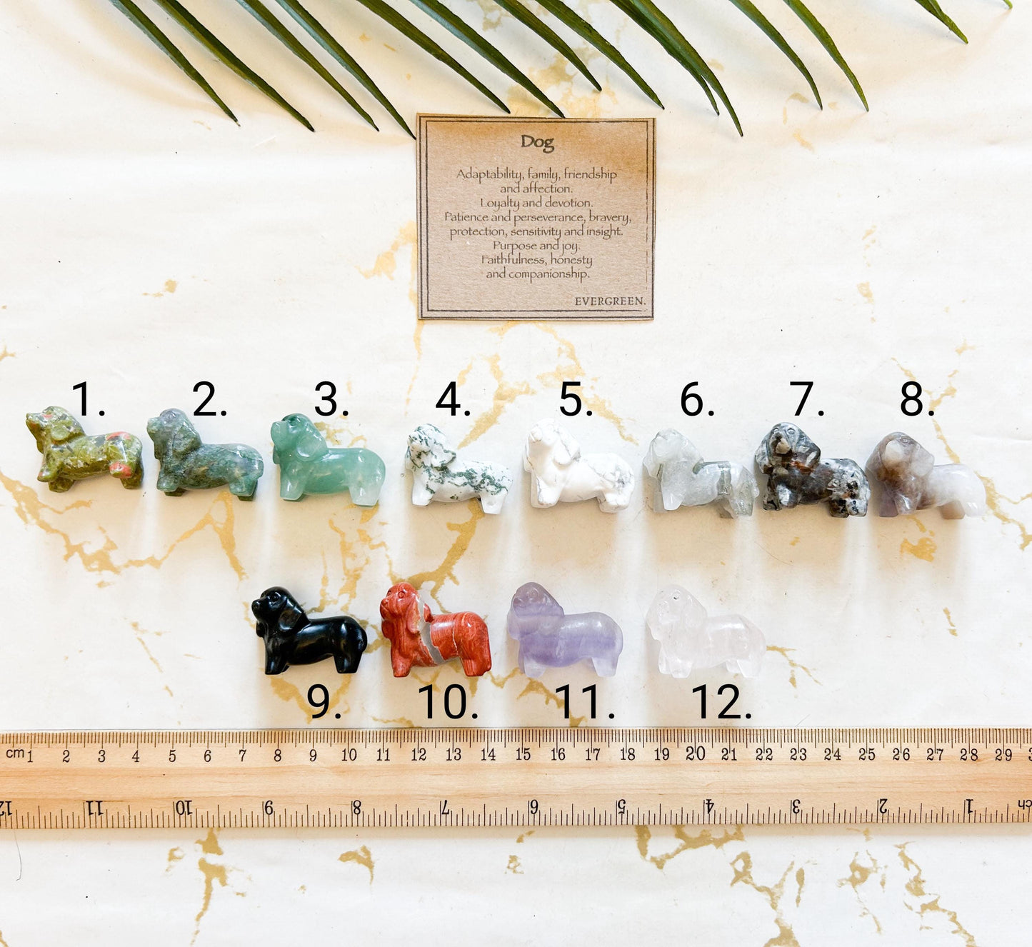 Crystal Dachshund / Sausage Dog / Puppy Crystal Carving - Wide Variety Available!