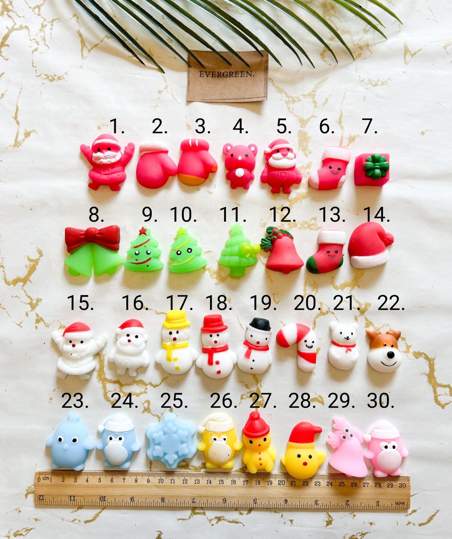 Christmas Stress & Anxiety Relief Squishy / Fidget - Wide Variety Available!