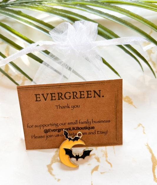 Bat Halloween / Spooky Pendant / Charm - Variety Of Chains Available!