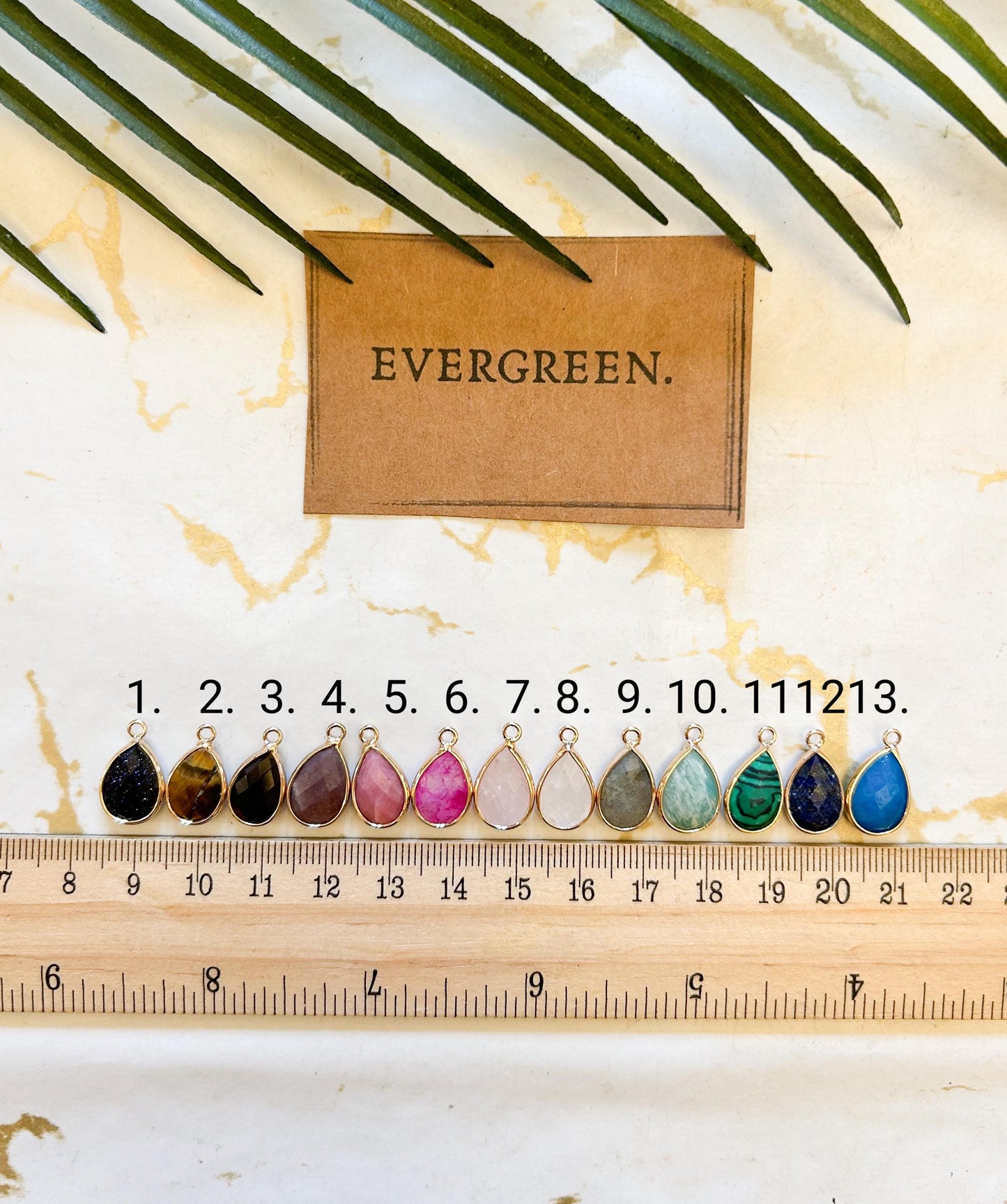 Crystal Droplet Pendant - Variety Of Chains Available!