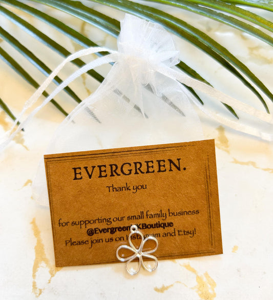 Flower / Daisy / Floral Pendant / Charm - Variety Of Chains Available!