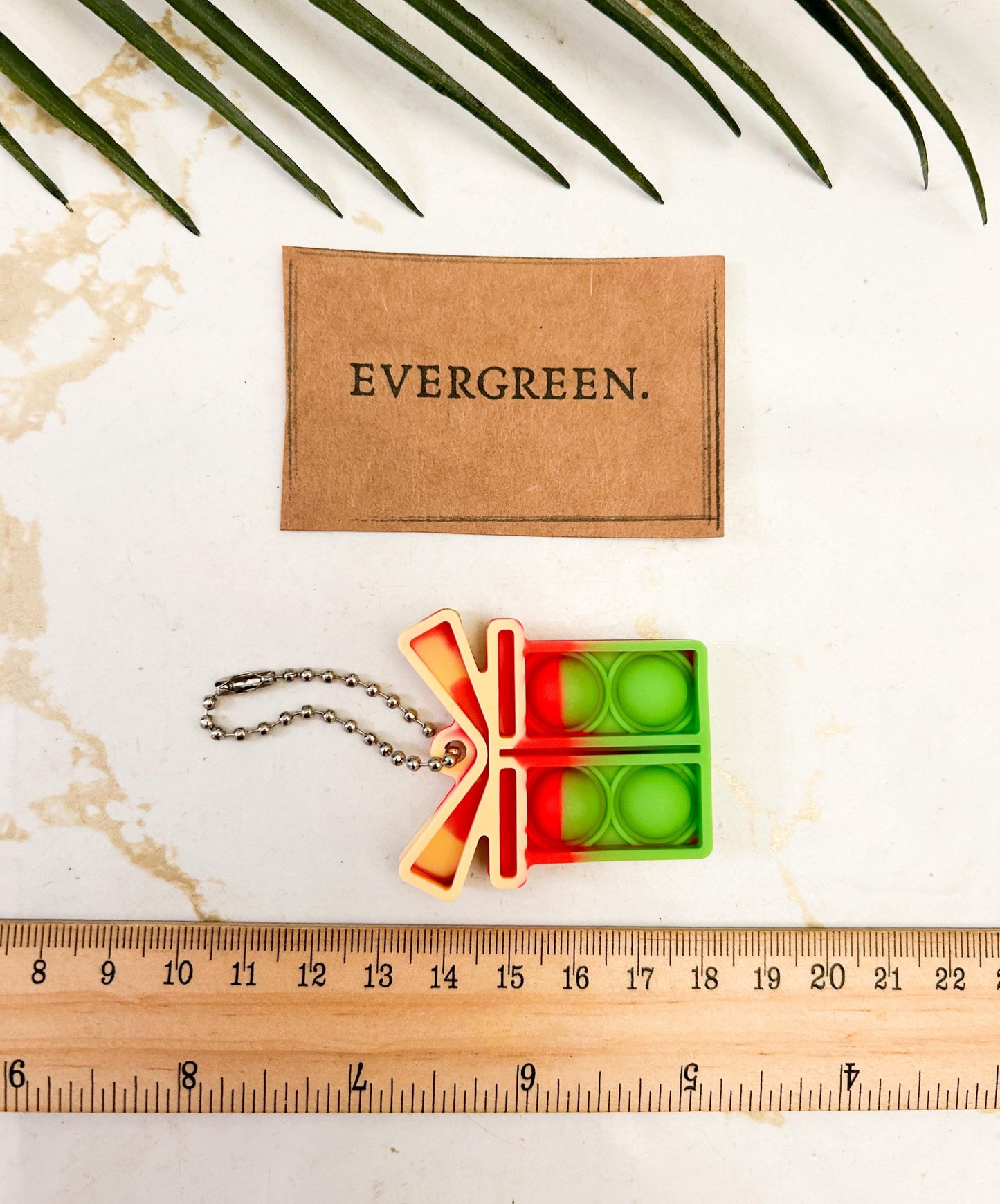 Christmas / Festive Fidget Popper Keychain - Wide Variety Available!