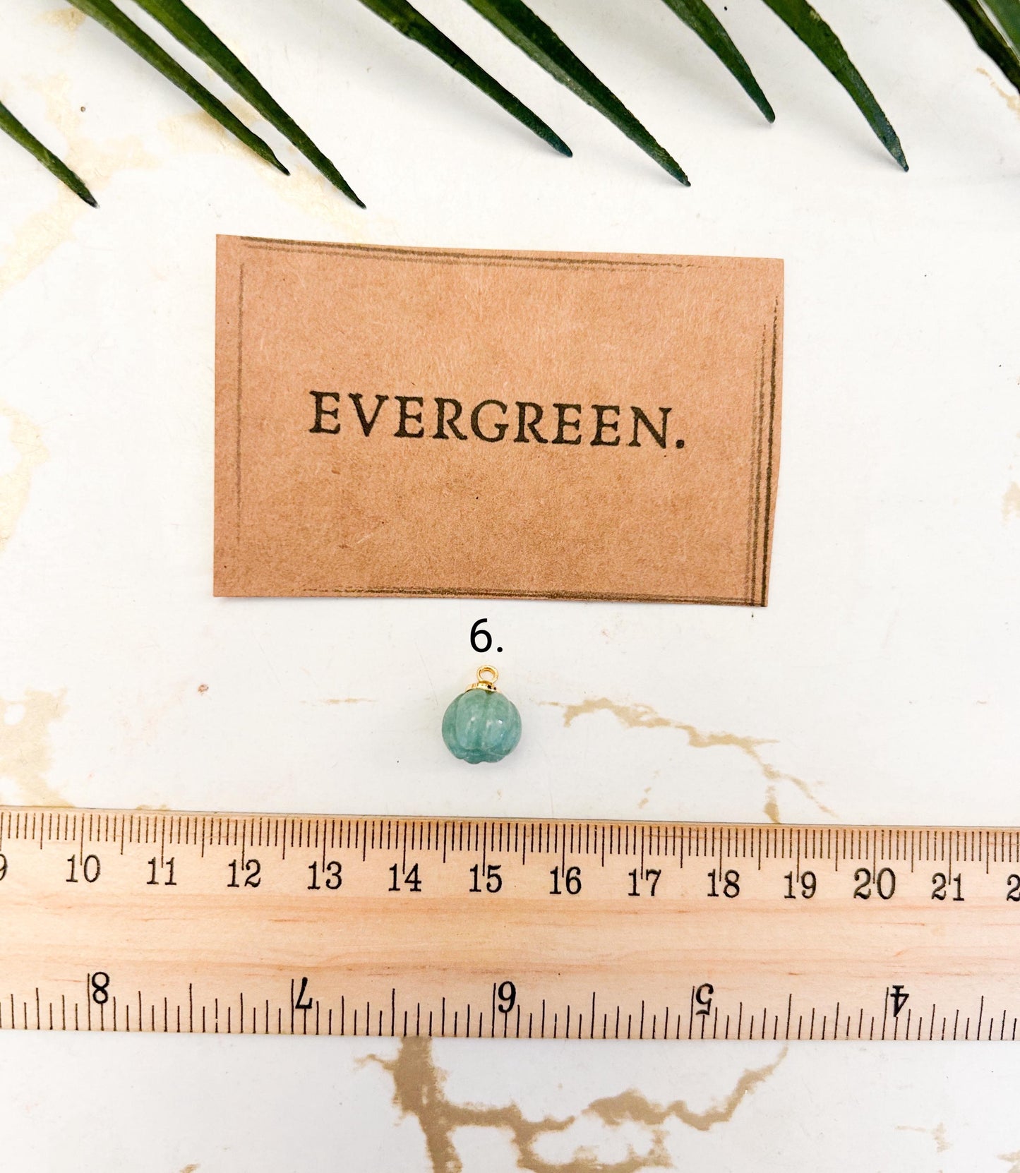 Jade Crystal Pumpkin Pendant - Fortune, Grounding & Protection