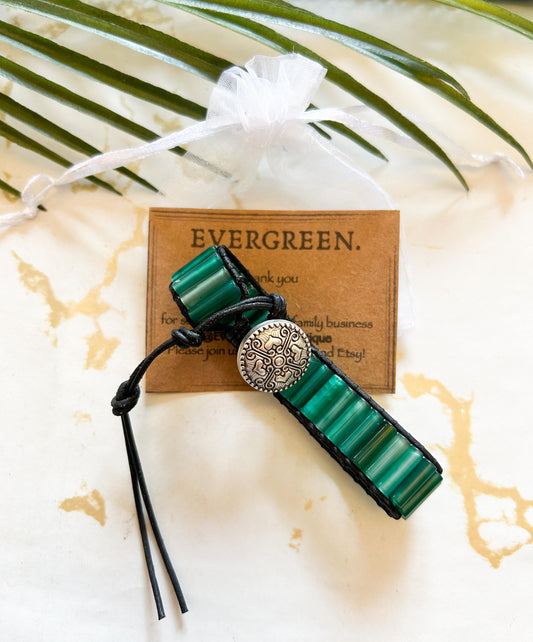 Handmade Adjustable Bohemian Crystal Bracelet - Wide Variety Available!