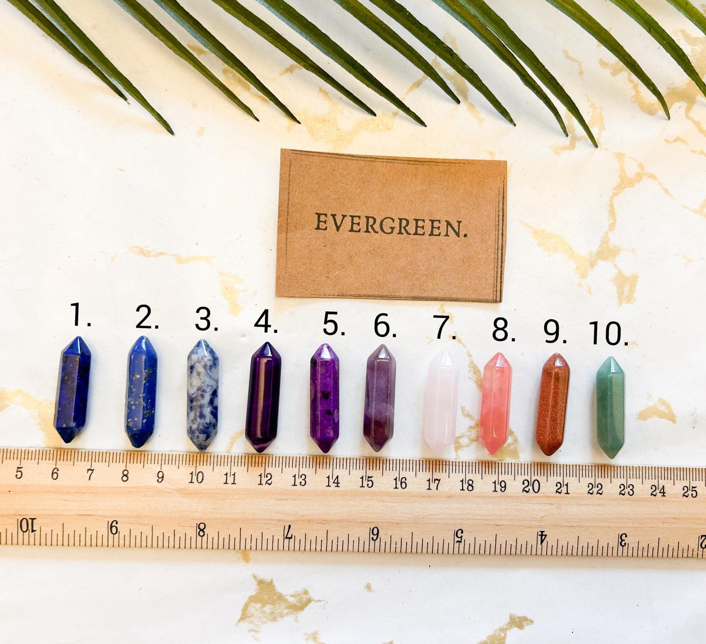 Double Ended Crystal Wand / Point - Wide Variety Available!
