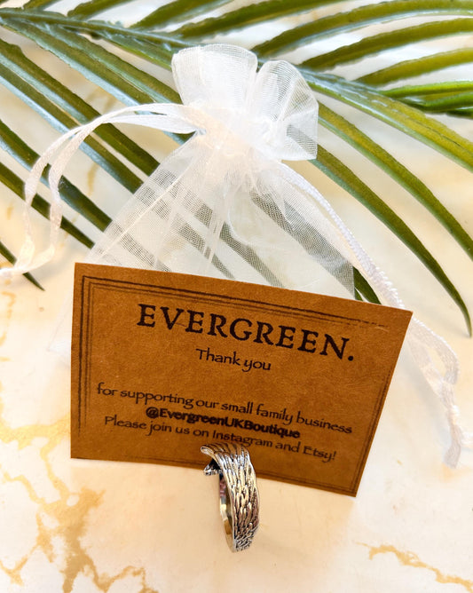 Adjustable Hug / Love / Cuddle Ring Gold / Silver / Rose Gold