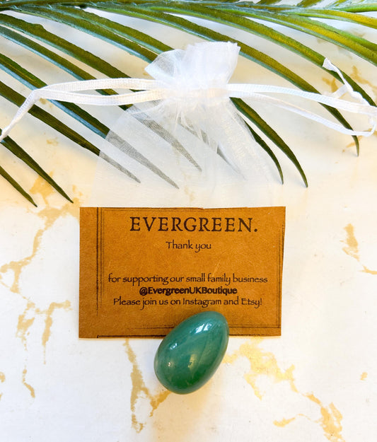 Crystal Yoni Egg 30mm x 20mm - Wide Variety Available!