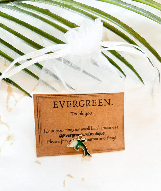 Dolphin Pendant / Charm - Variety Of Chains Available!