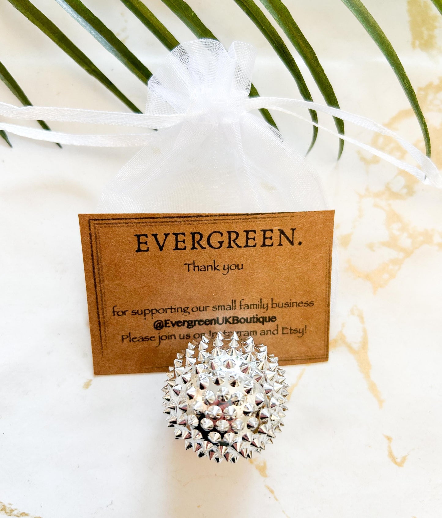 Acupuncture Spiky Massage Ring / Bracelet / Ball - Reduce Stress / Anxiety, Increase Focus / Attention