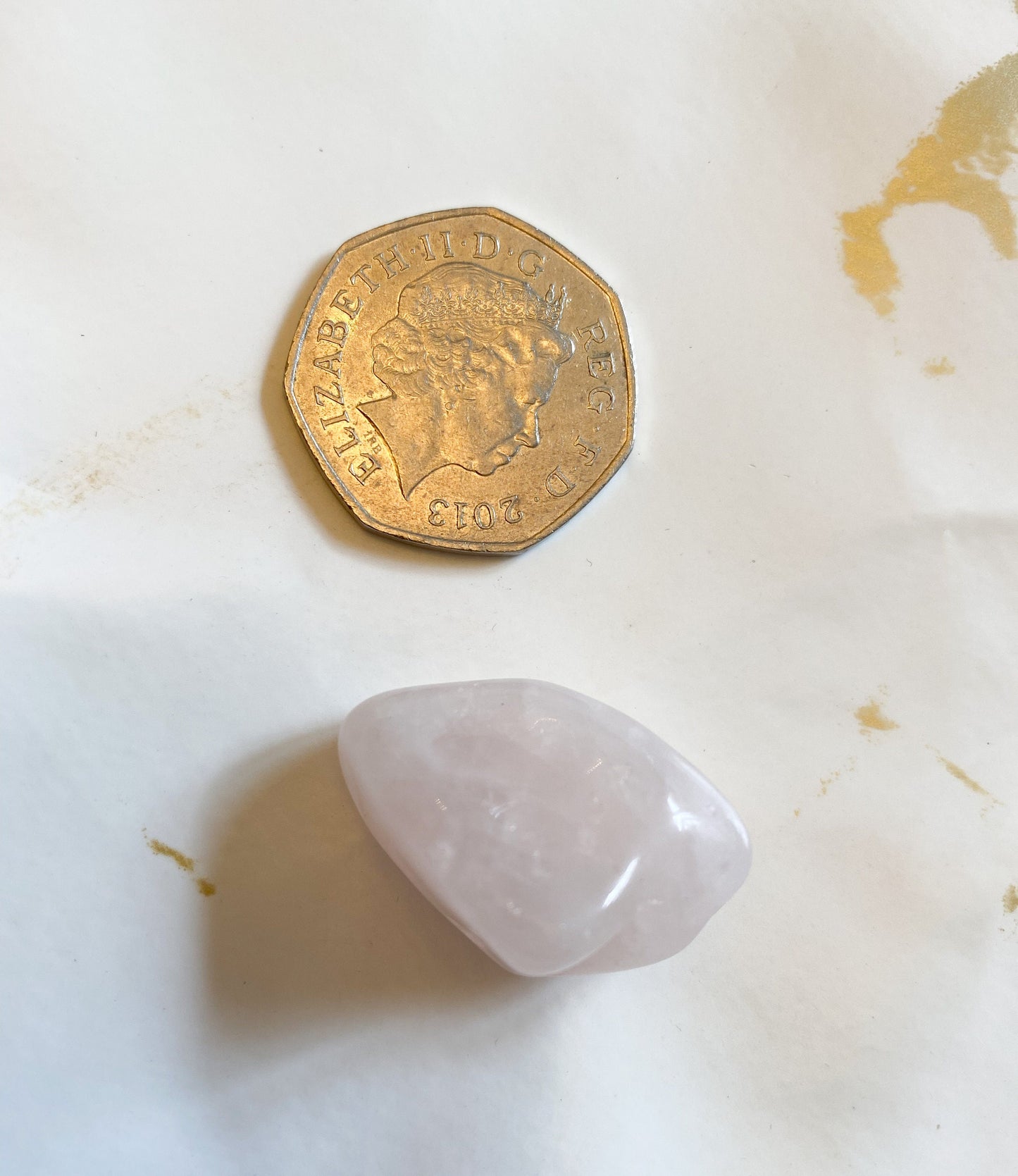 Rose Quartz Crystal Tumbled Stone - Love, Healing, Friendship, Peace
