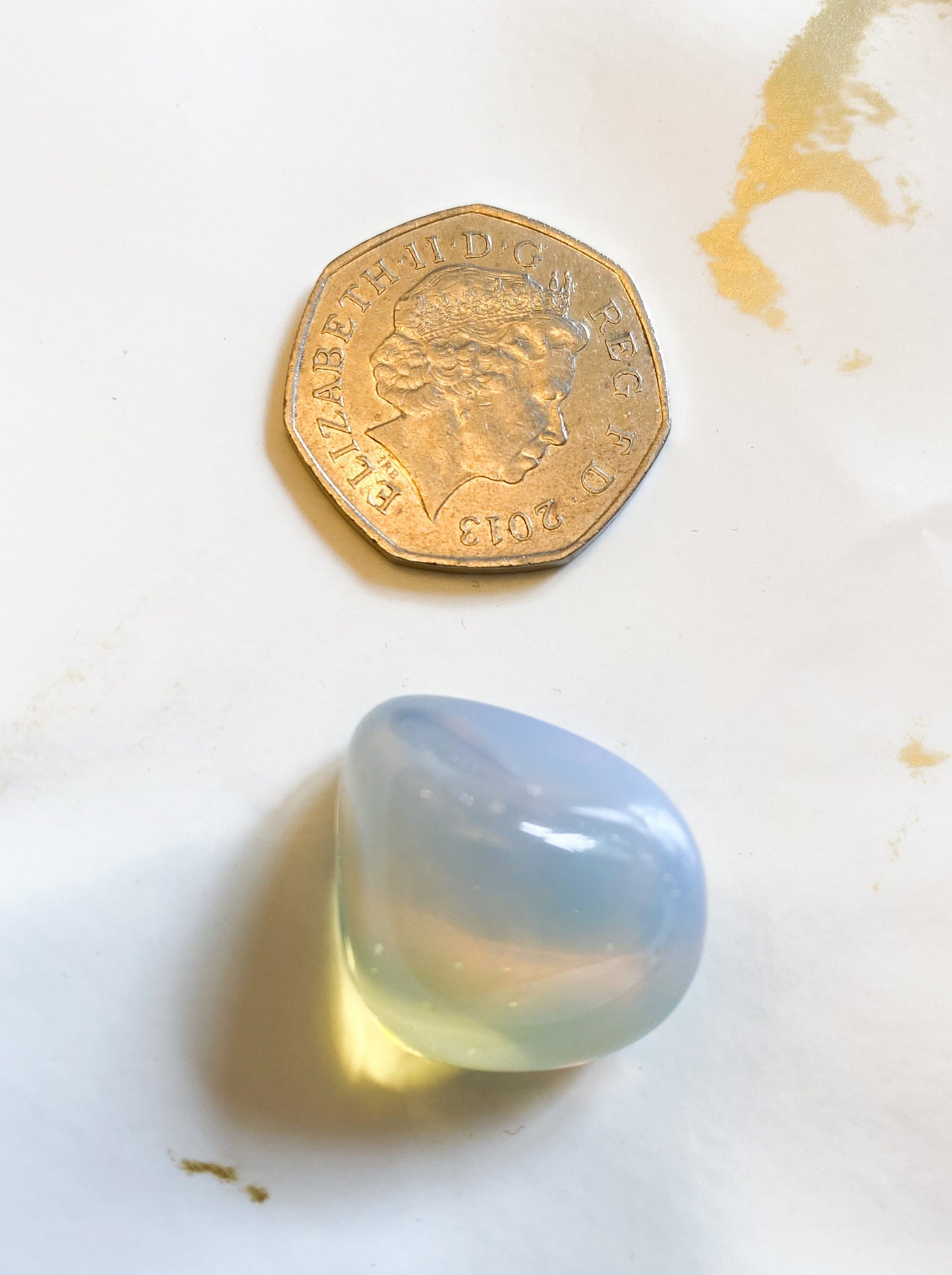 Opalite Crystal Tumbled Stone - Energy, Healing, Meditation