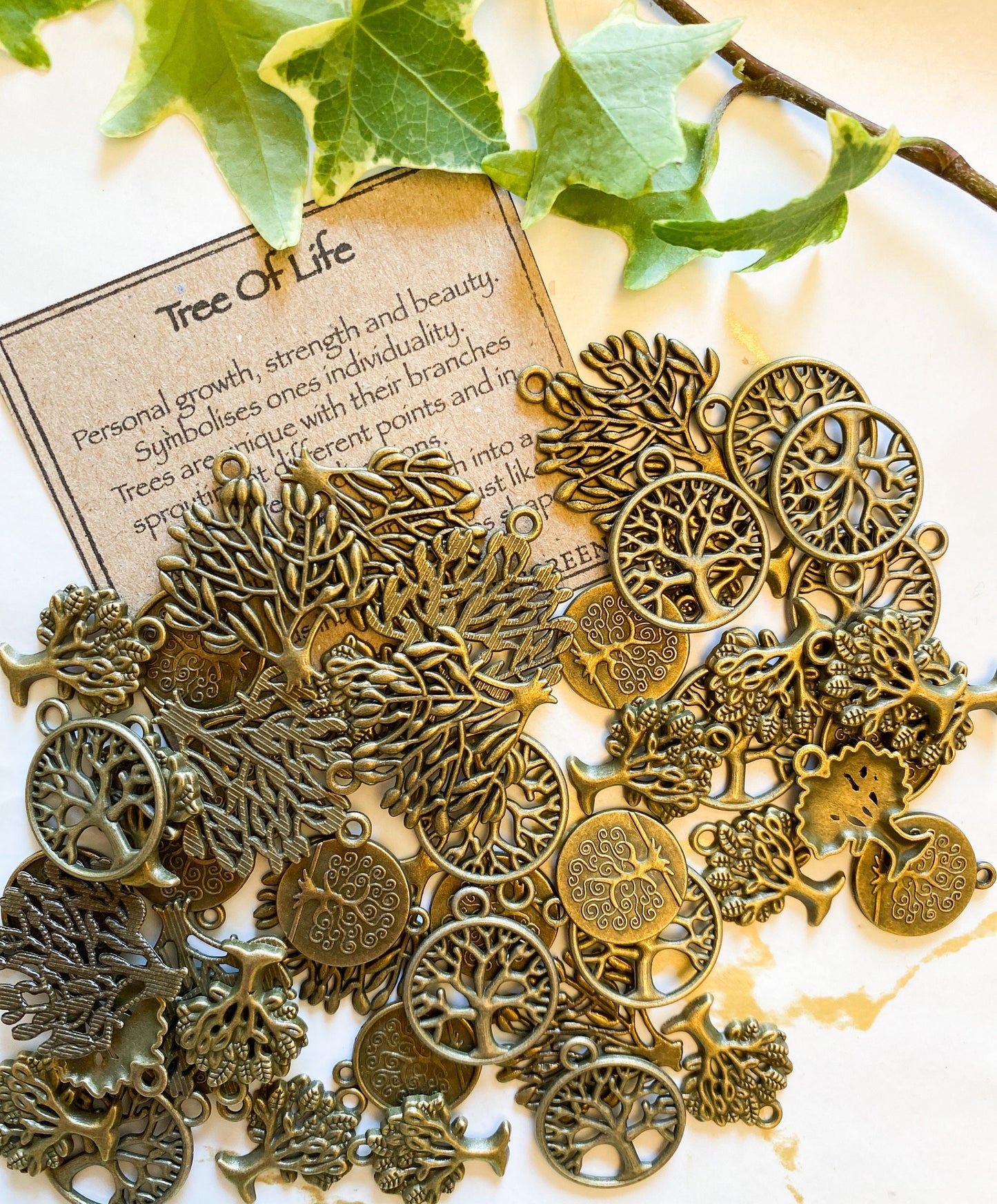 Bronze Tree Of Life Pendant -  Personal Growth, Strength & Individuality