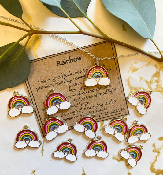Rainbow Pendant - Peace, Good Luck & New Beginnings
