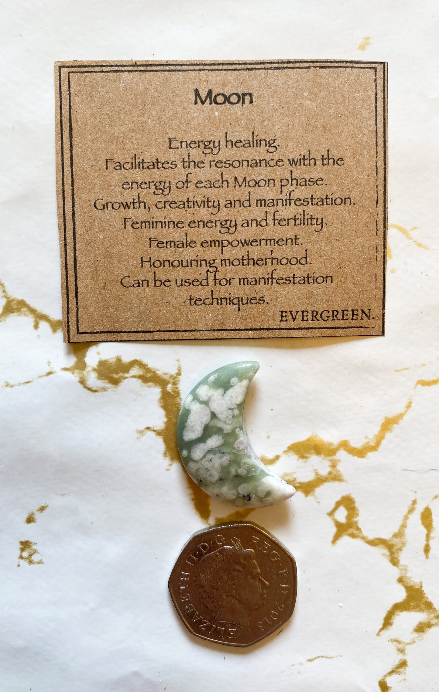 Beautiful Crystal Moon - Growth, Creativity & Manifestation