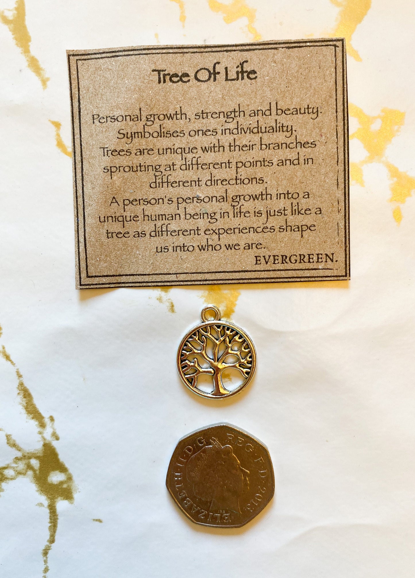 Silver Tree Of Life Pendant - Personal Growth, Strength & Individuality