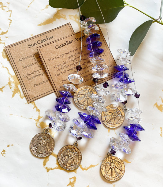 Guardian Angel Crystal Sun Catcher -