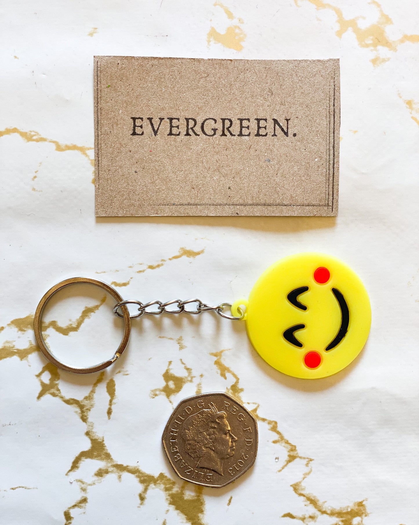 Smiley / Emoji Keychain - Large Range Available!