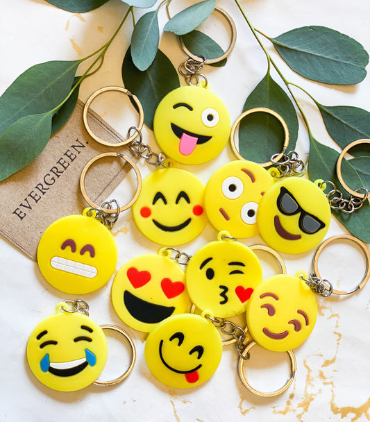 Smiley / Emoji Keychain - Large Range Available!