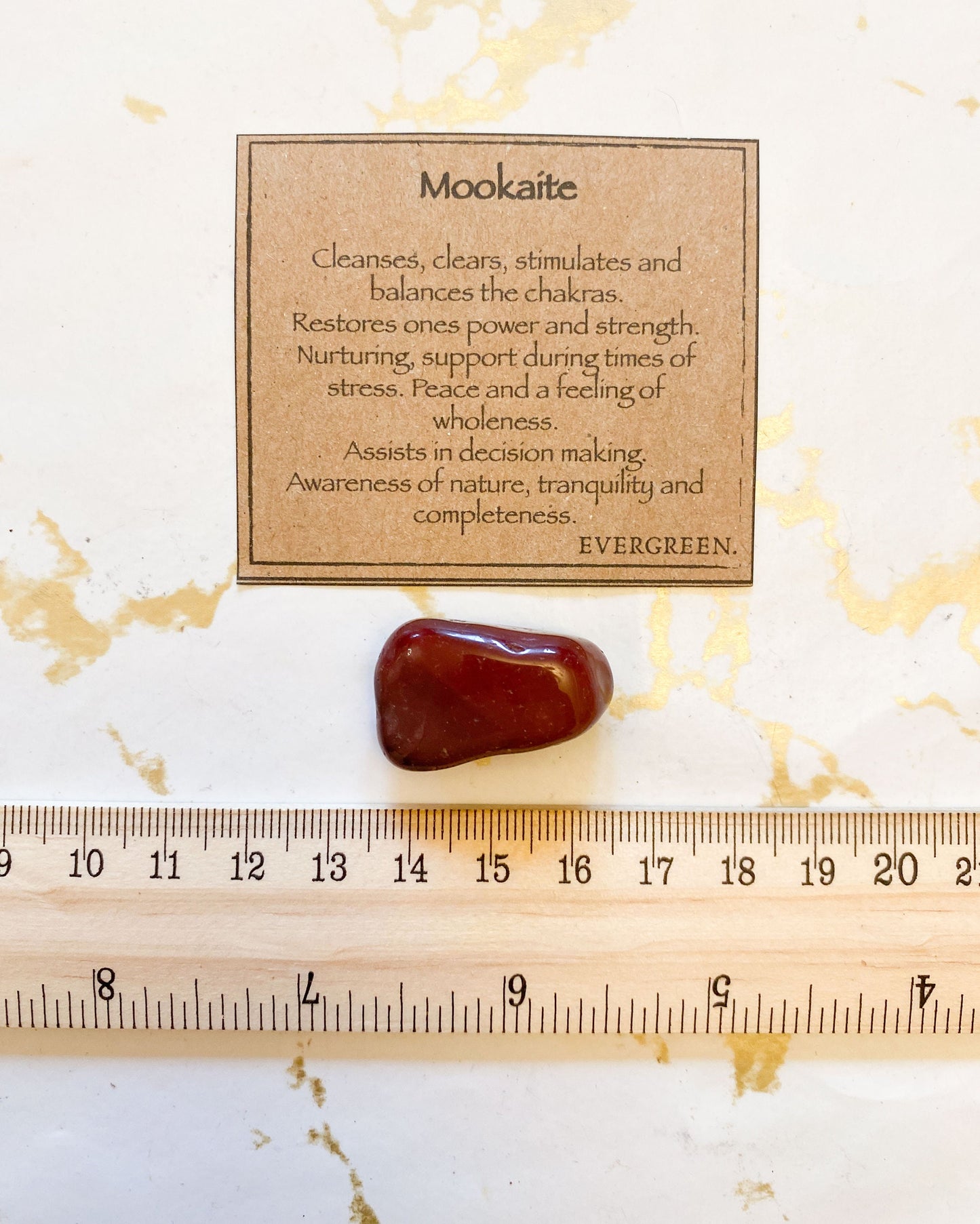 Mookaite Crystal Tumbled Stones - Balance, Stimulation & Clarity