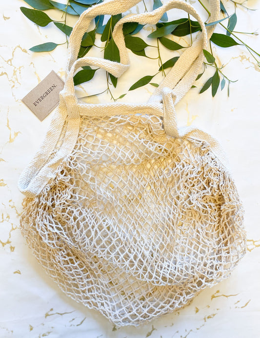 Natural Cotton Mesh Bag