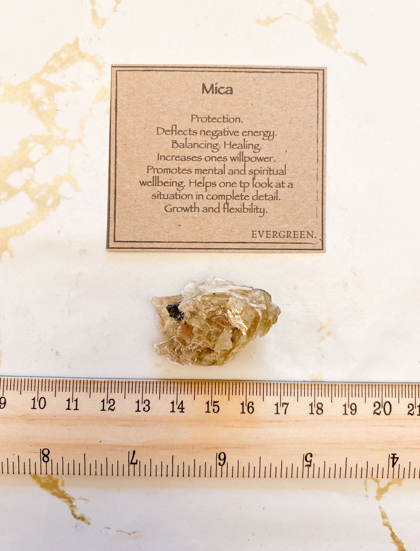 Raw/ Rough Mica Crystal - Protection, Balance & Healing