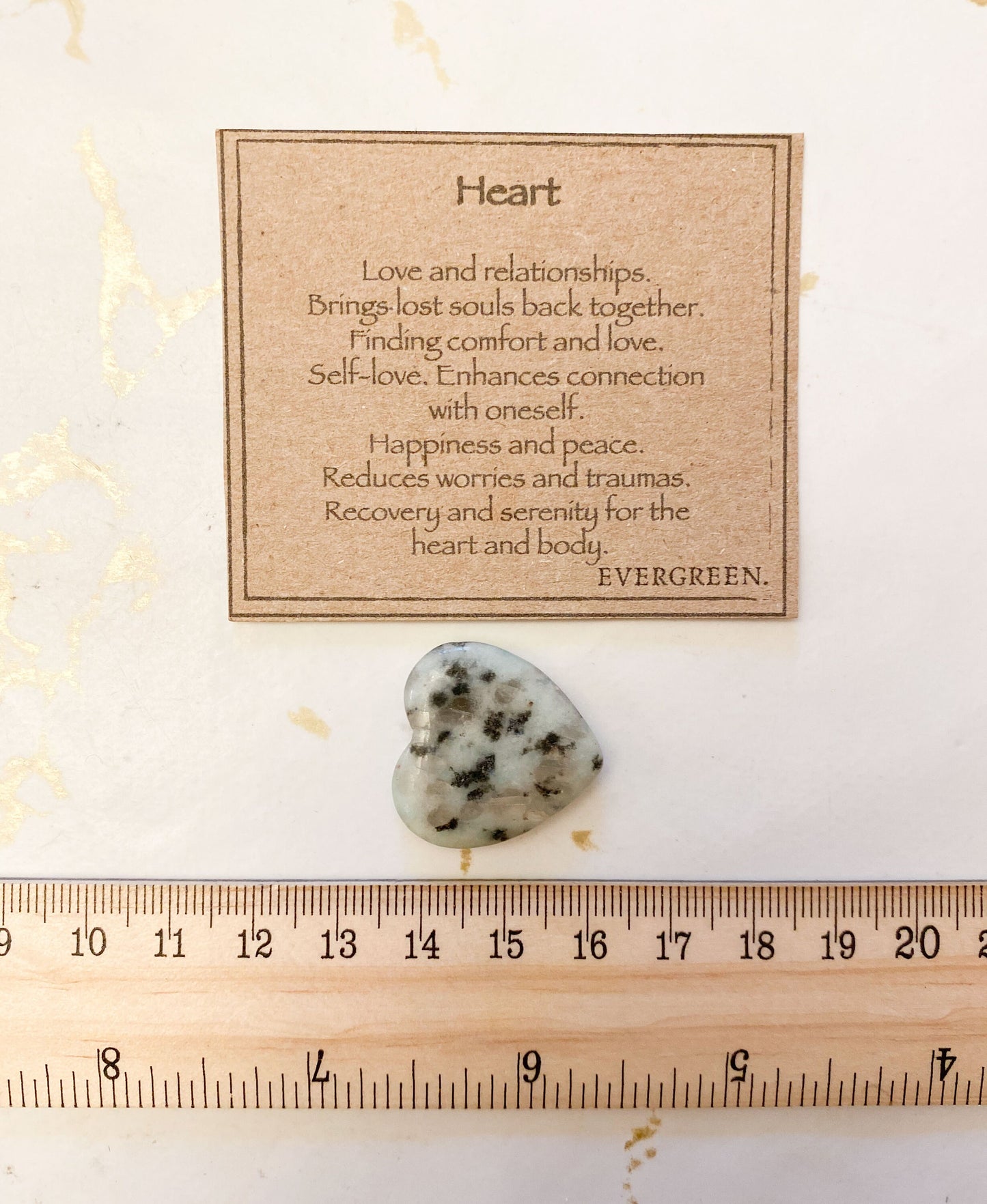 Beautiful Crystal Heart 20-25mm - Wide Variety Of Sizes & Crystal Types Available