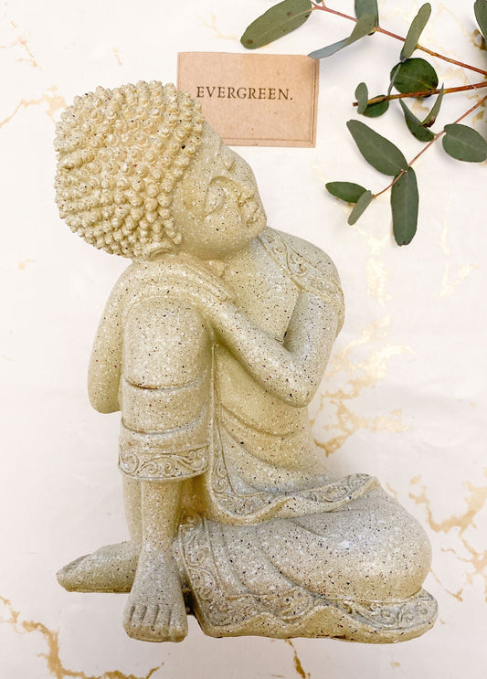 Beautiful Resting Peaceful Buddha Figurine
