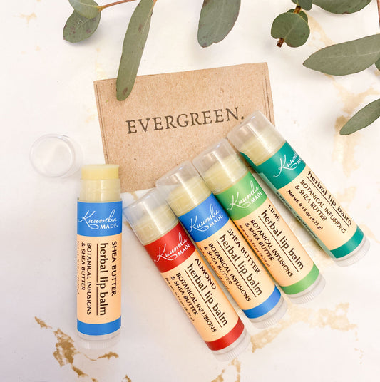 Kuumba Hand Made Herbal Lip Balm - Range Of Flavours Available