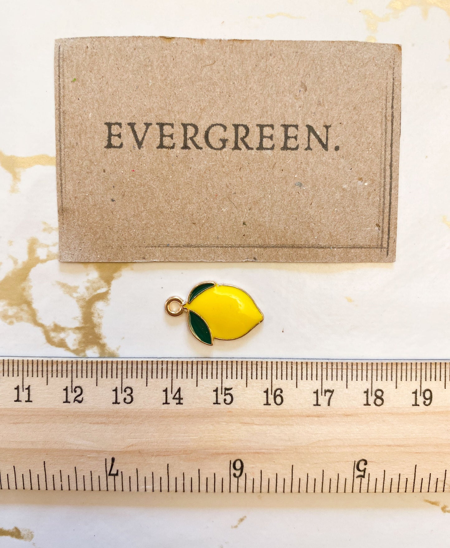 Lemon Fruit Pendant