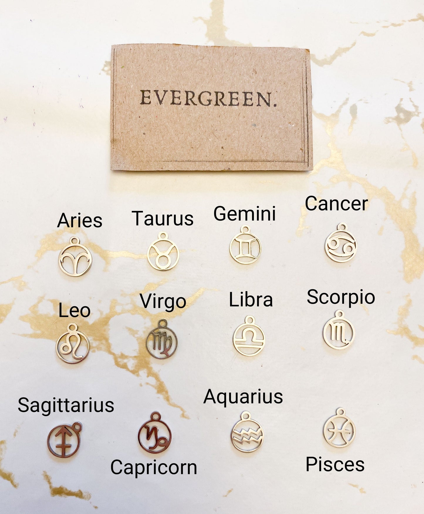 Zodiac Pendant - All Star Signs Available!