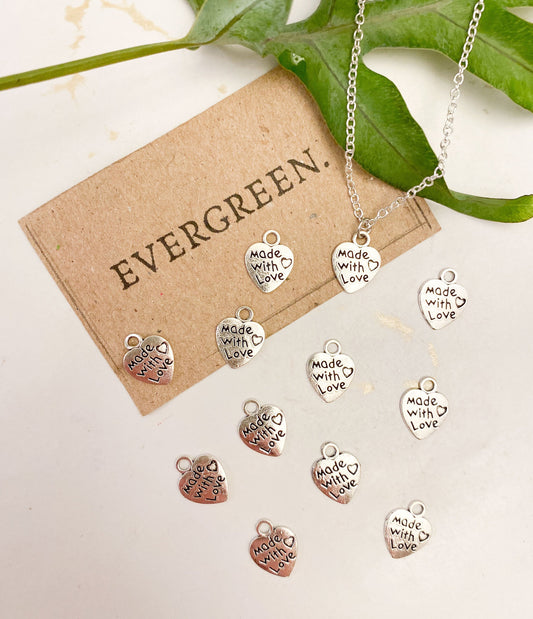Made With Love Heart Pendant