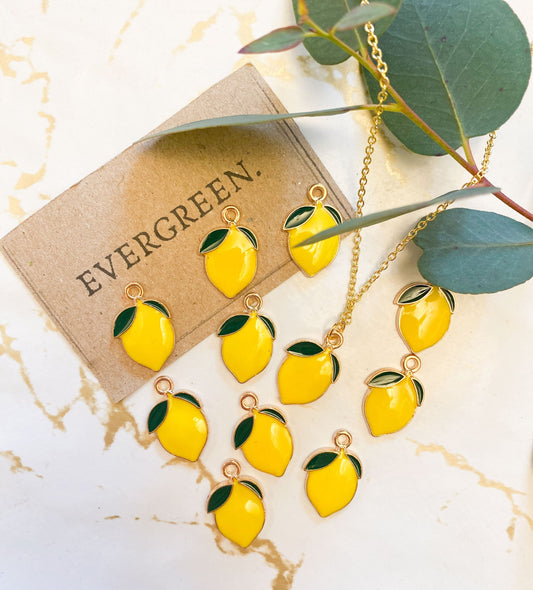 Lemon Fruit Pendant