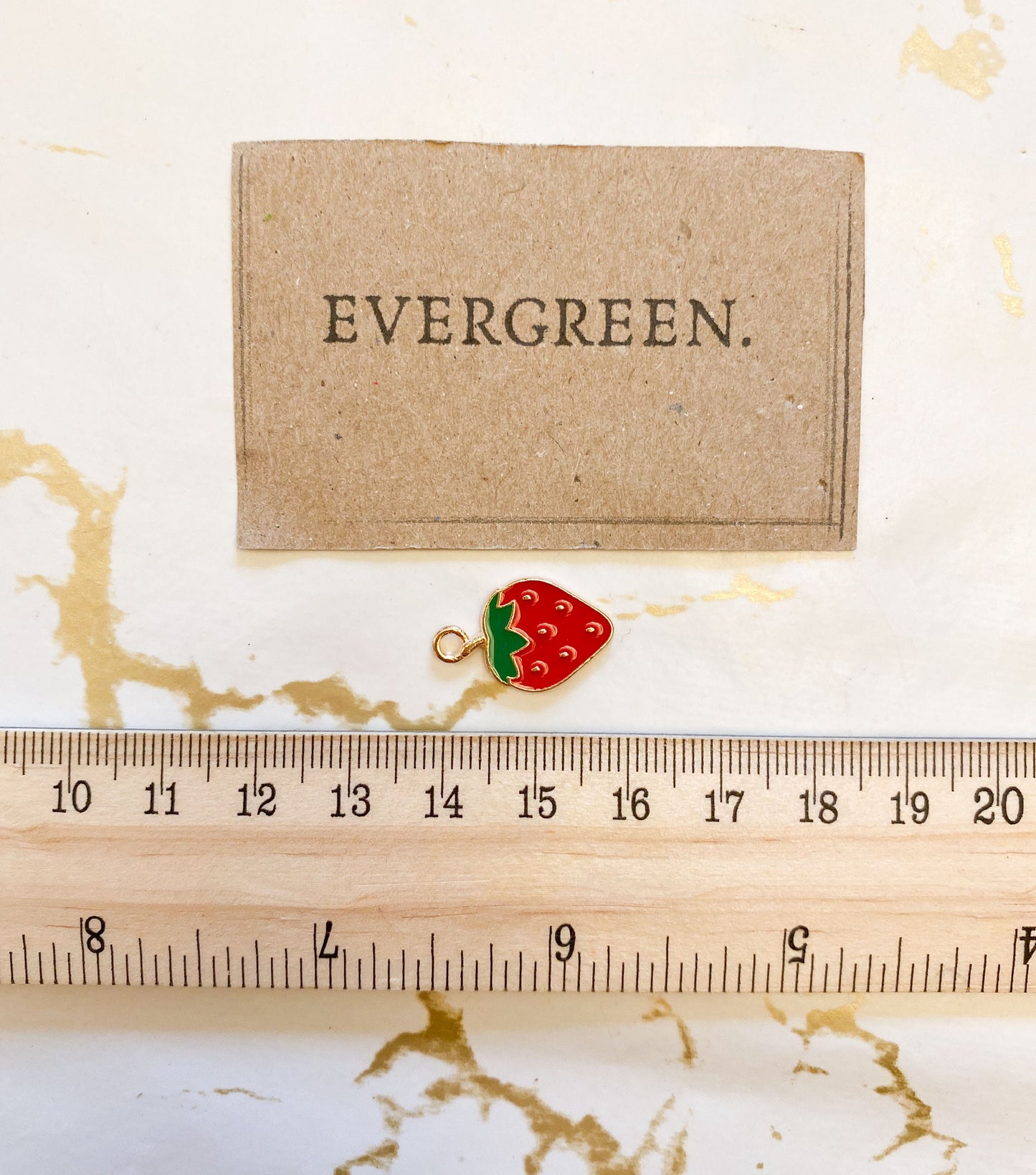 Strawberry Fruit Pendant