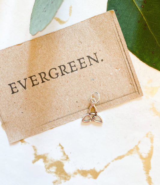 Sterling Silver Three Become One Pendant
