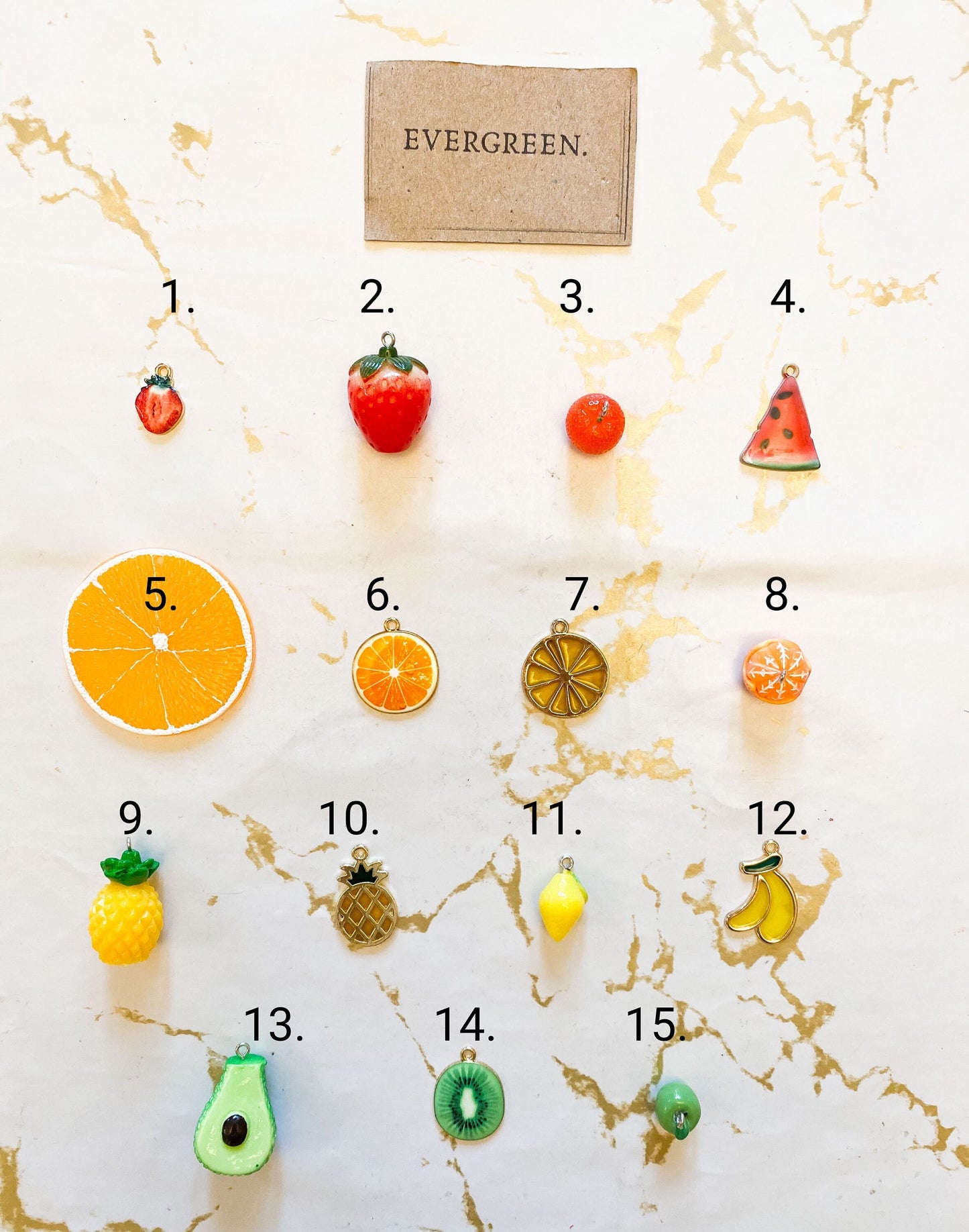 Fruit Pendants - Wide Variety Available!