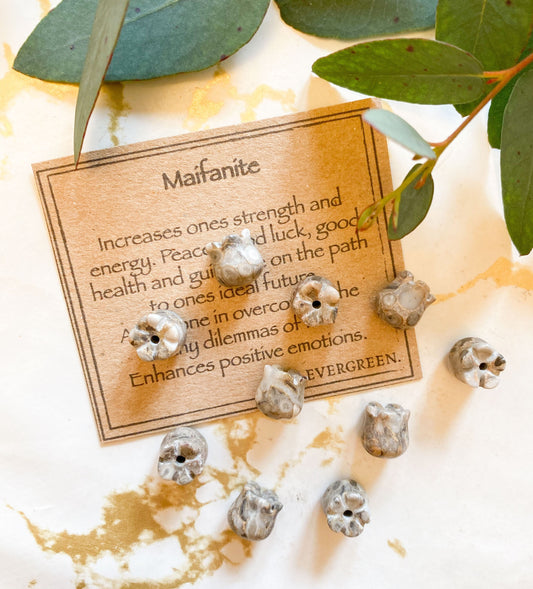 Maifanite Crystal Flowers - Strength, Energy & Good Luck