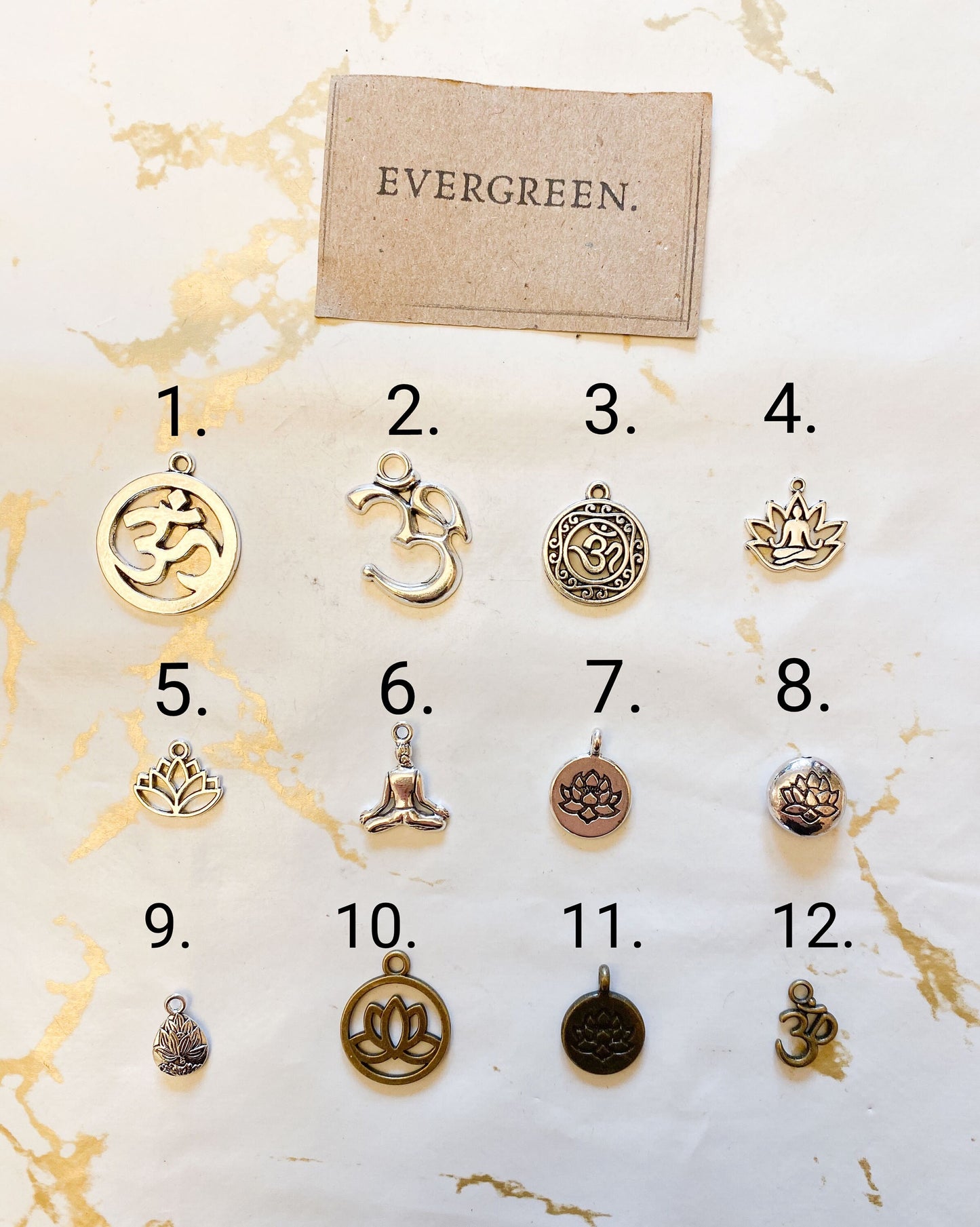 Yoga & Meditation Pendants - Wide Variety Available!
