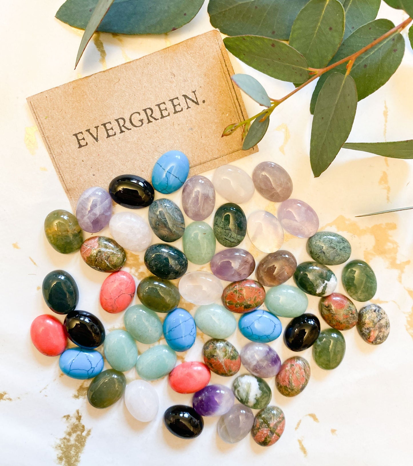 Beautiful Gemstone Cabochons 15mm - Wide Variety Available!