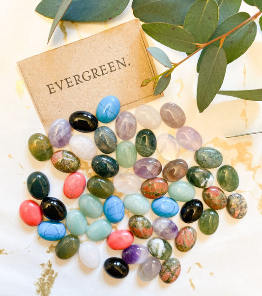 Beautiful Gemstone Cabochons 15mm - Wide Variety Available!