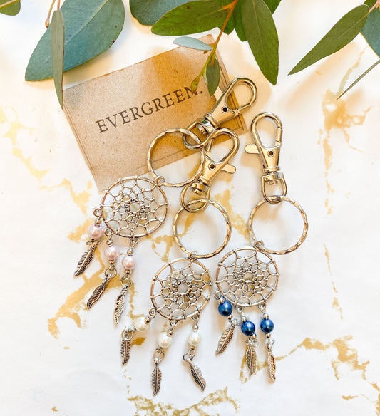 Dreamcatcher Keychain - Variety Of Colours Available!