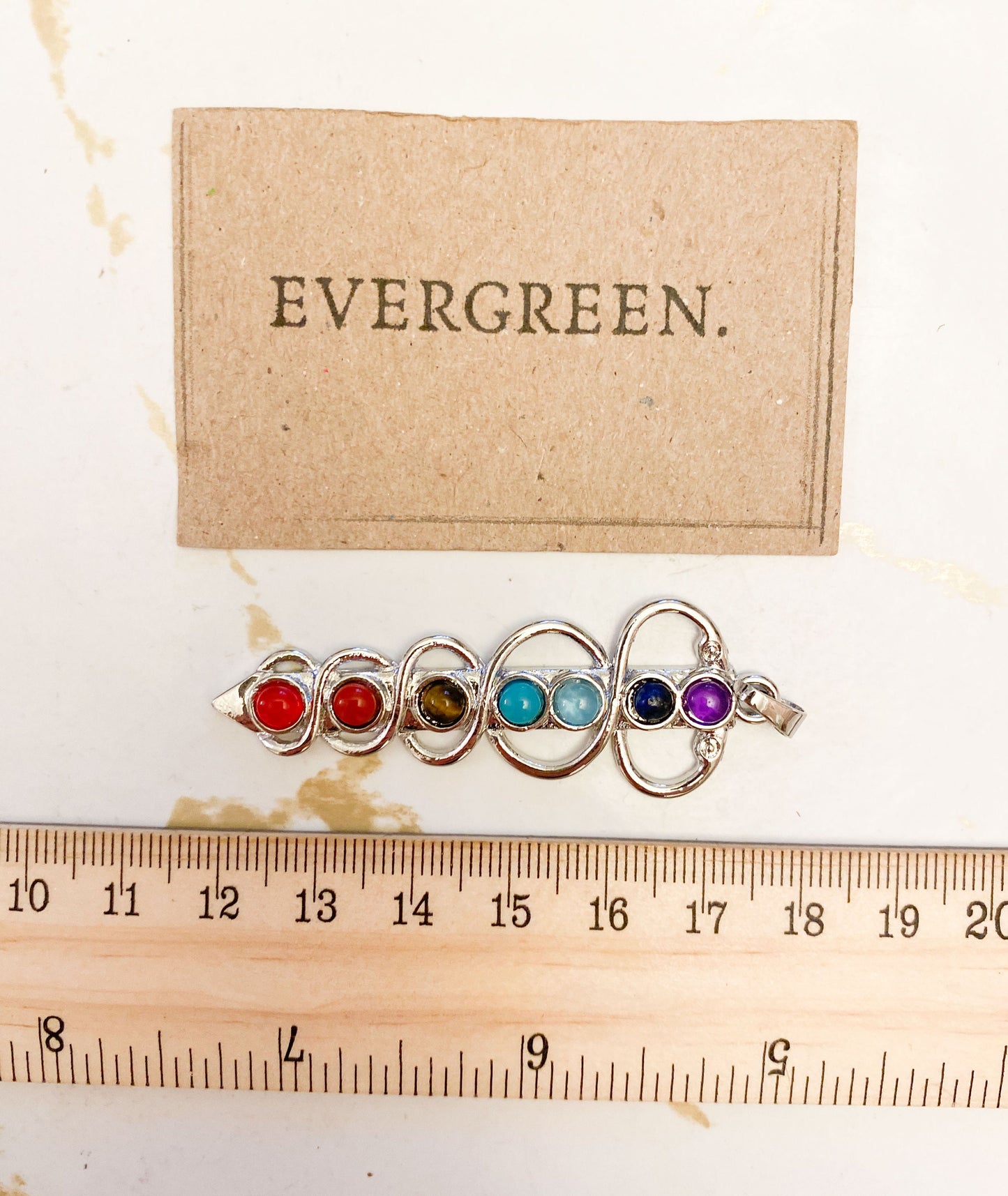 7 Chakra Point Pendant